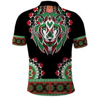 Libya Barbary Lion Polo Shirt Dashiki Simple Style LT05 - Wonder Print Shop