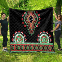 Libya Barbary Lion Quilt Dashiki Simple Style LT05 - Wonder Print Shop