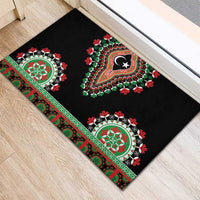 Libya Barbary Lion Rubber Doormat Dashiki Simple Style LT05 - Wonder Print Shop