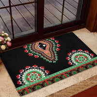 Libya Barbary Lion Rubber Doormat Dashiki Simple Style LT05 - Wonder Print Shop