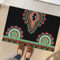 Libya Barbary Lion Rubber Doormat Dashiki Simple Style LT05 - Wonder Print Shop