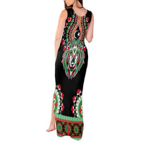 Libya Barbary Lion Tank Maxi Dress Dashiki Simple Style LT05 - Wonder Print Shop