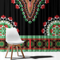 Libya Barbary Lion Window Curtain Dashiki Simple Style LT05 - Wonder Print Shop