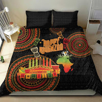 Kwanzaa Kinara Candles Bedding Set African Tribal Pattern LT05 - Wonder Print Shop