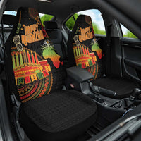 Kwanzaa Kinara Candles Car Seat Cover African Tribal Pattern LT05 - Wonder Print Shop
