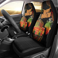 Kwanzaa Kinara Candles Car Seat Cover African Tribal Pattern LT05 - Wonder Print Shop