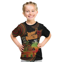 Kwanzaa Kinara Candles Kid T Shirt African Tribal Pattern LT05 - Wonder Print Shop