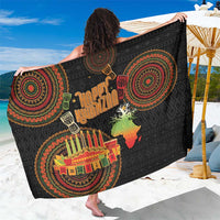 Kwanzaa Kinara Candles Sarong African Tribal Pattern LT05 - Wonder Print Shop