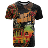 Kwanzaa Kinara Candles T Shirt African Tribal Pattern LT05 - Wonder Print Shop