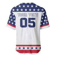 Custom United States Hockey Baseball Jersey Go Champions USA