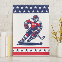 United States Hockey Canvas Wall Art Go Champions USA