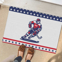 United States Hockey Rubber Doormat Go Champions USA