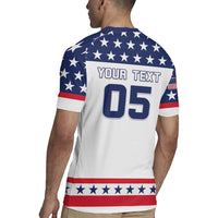 Custom United States Hockey Rugby Jersey Go Champions USA