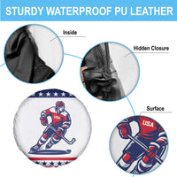 United States Hockey Spare Tire Cover Go Champions USA
