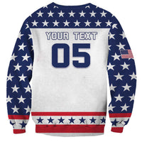 Custom United States Hockey Sweatshirt Go Champions USA