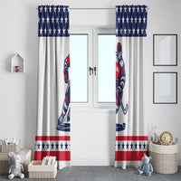 United States Hockey Window Curtain Go Champions USA