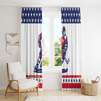 United States Hockey Window Curtain Go Champions USA