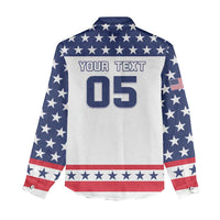 Custom United States Hockey Women Casual Shirt Go Champions USA