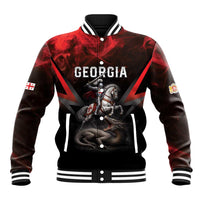 Georgia Coat Of Arms Baseball Jacket Saint George And The Dragon
