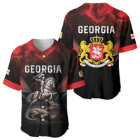Georgia Coat Of Arms Baseball Jersey Saint George And The Dragon