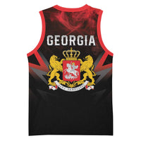 Georgia Coat Of Arms Basketball Jersey Saint George And The Dragon