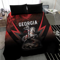 Georgia Coat Of Arms Bedding Set Saint George And The Dragon