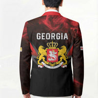 Georgia Coat Of Arms Blazer Saint George And The Dragon