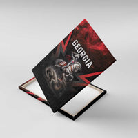 Georgia Coat Of Arms Canvas Wall Art Saint George And The Dragon