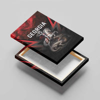 Georgia Coat Of Arms Canvas Wall Art Saint George And The Dragon