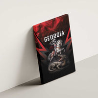 Georgia Coat Of Arms Canvas Wall Art Saint George And The Dragon