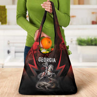 Georgia Coat Of Arms Grocery Bag Saint George And The Dragon