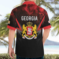 Georgia Coat Of Arms Hawaiian Shirt Saint George And The Dragon