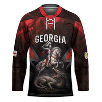 Georgia Coat Of Arms Hockey Jersey Saint George And The Dragon