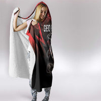 Georgia Coat Of Arms Hooded Blanket Saint George And The Dragon