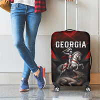 Georgia Coat Of Arms Luggage Cover Saint George And The Dragon