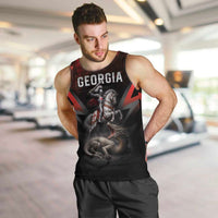 Georgia Coat Of Arms Men Tank Top Saint George And The Dragon