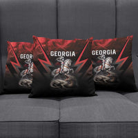 Georgia Coat Of Arms Pillow Cover Saint George And The Dragon