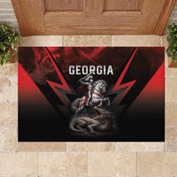 Georgia Coat Of Arms Rubber Doormat Saint George And The Dragon