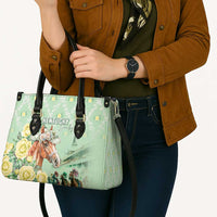 Kentucky Horse Racing Leather Bag Rose Diamond Pattern Mint
