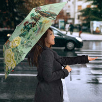 Kentucky Horse Racing Umbrella Rose Diamond Pattern Mint