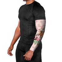 Personalized Kentucky Horse Racing Arm Sleeves Rose Diamond Pattern Pink