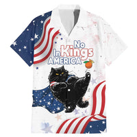 Funny Cat No Kings Family Matching Mermaid Dress and Hawaiian Shirt Rejecting Kings Since 1776 - Wonder Print Shop