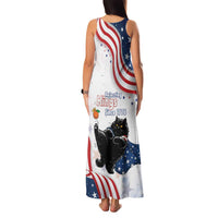 Funny Cat No Kings Family Matching Tank Maxi Dress and Hawaiian Shirt Rejecting Kings Since 1776 - Wonder Print Shop