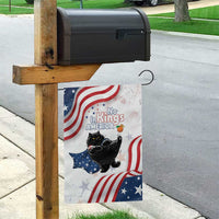 Funny Cat No Kings Garden Flag Rejecting Kings Since 1776 - Wonder Print Shop