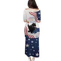 Funny Cat No Kings Puletasi Rejecting Kings Since 1776 - Wonder Print Shop