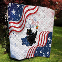 Funny Cat No Kings Quilt Rejecting Kings Since 1776 - Wonder Print Shop