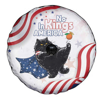 Funny Cat No Kings Spare Tire Cover Rejecting Kings Since 1776 - Wonder Print Shop
