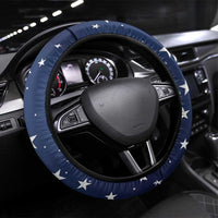 Funny Cat No Kings Steering Wheel Cover Rejecting Kings Since 1776 - Wonder Print Shop