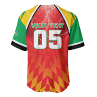 Custom Guyana Cricket Baseball Jersey Amazon Warriors Glorious Victory - Wonder Print Shop