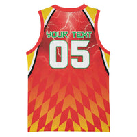 Custom Guyana Cricket Basketball Jersey Amazon Warriors Glorious Victory - Wonder Print Shop